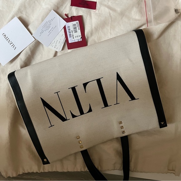 VLTN small tote. Used - Picture 6 of 11